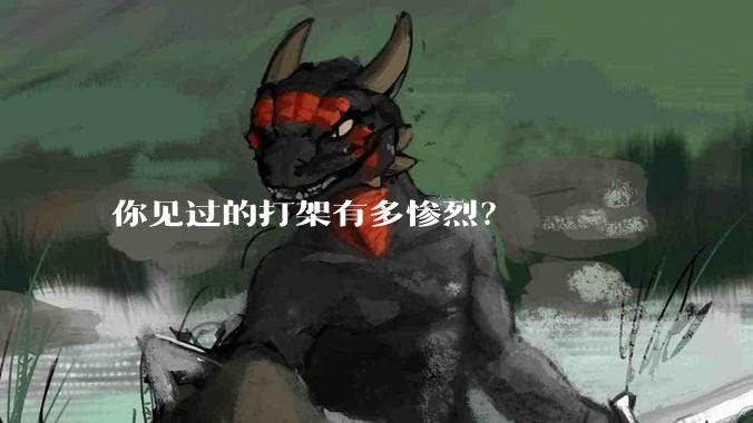 你见过的打架有多惨烈？